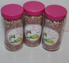 Lot 3 Pink Zebra Sprinkles 3.75 Oz Jars Garden Lilac and Aloe Wax Warmer Scents - £18.13 GBP