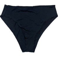 Everlane The High Rise Bikini Panty Black Medium New - $14.50