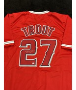 Mike Trout Signed Los Angeles Angels Baseball Jersey COA - $249.00