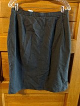 Austin Reed Gray Wool Straight Skirt Size 16 Lined Womens - $13.58