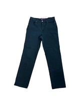 Gloria Vanderbilt Womens Amanda Jeans Size 10 Black Stretch Denim High Rise - £14.75 GBP