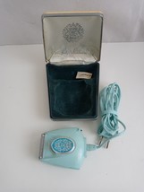 Vintage Lady Sunbeam Electric Razor, Cord & Case Untested As IS Prop - $4.84
