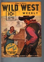 Wild West Weekly 9/28/1940-WESTERN PULP-GRINGO Kid Vg - £43.68 GBP