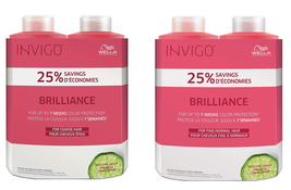Wella INVIGO Brilliance Shampoo & Conditioner Liter Duo