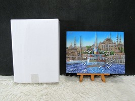 Istanbul 3D Ferryboat with Seagulls Flying Wall Hanging/Tabletop Home Decor - $7.95