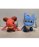 Rare Dragon Rescue Riders Aggro &amp; Winger Plush New With Tags - $39.90