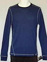 Everlast Wicking Shirt Mens Size Small Medium Blue NEW Long Sleeve EverDri Gym - £13.42 GBP