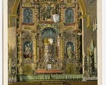 The Golden Altar San Jose Church Postcard Avenue A Panama City Panama - £7.89 GBP