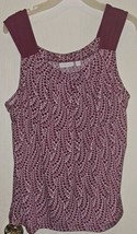 Women’s New York and Company Tank Top Stretch Sleeveless Pleated - Size ... - $14.85