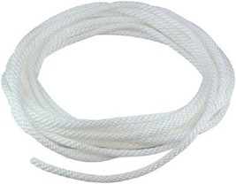 60&#39; Ft 5/16&#39;&#39; Braided White Nylon Flagpole Halyard (Rope) - £13.62 GBP