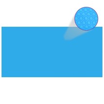  Pool Cover Blue Polyethylene 157.5 x 78.7 in Durable Pool Cover - $2,159.60 MXN