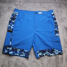 Magellan Shorts Mens 38 Blue Hybrid Fish Gear Lightweight Casual Pockets - £17.88 GBP
