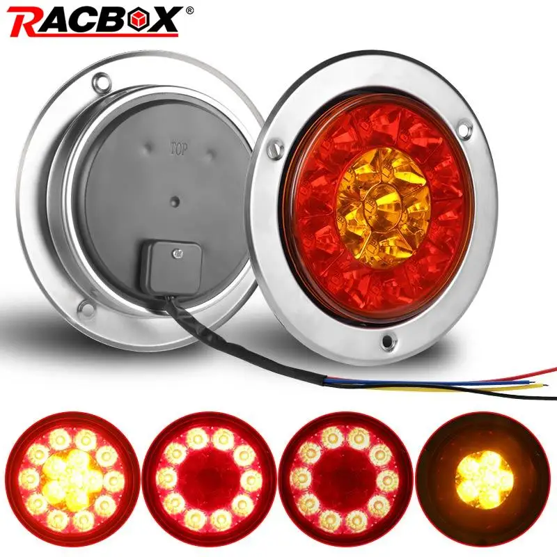  24v trailer tail light led truck taillight brake light led turn signal reverse lamp rv thumb200