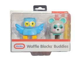 Little Tikes Waffle Blocks Buddies Owl and Mouse Pack - £9.81 GBP