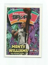 Monty Williams (San Antonio Spurs) 1997-98 Skybox Nba Hoops Card #308 - £3.97 GBP