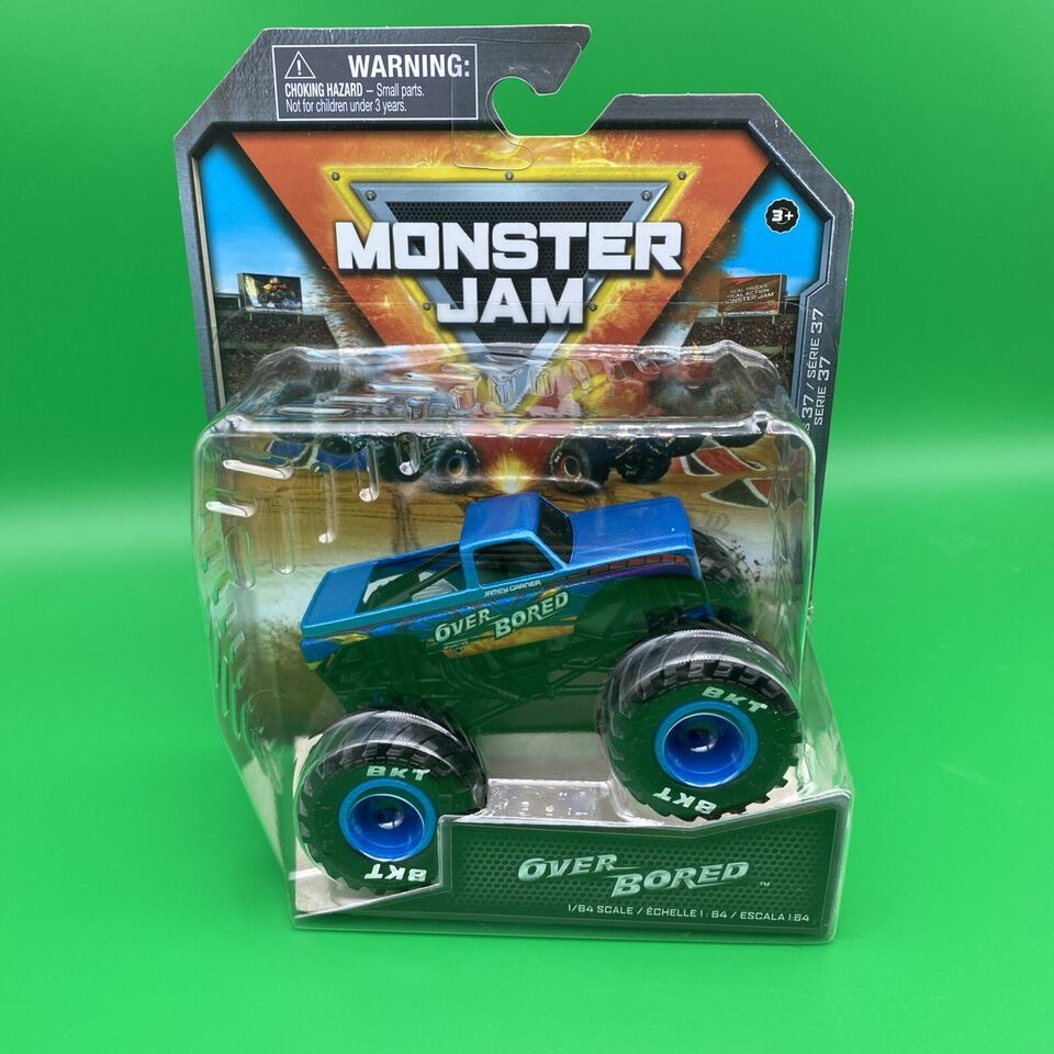 Monster Jam Over Bored 2024 True Metal 1:64 Scale - $9.28