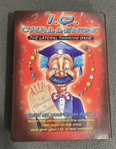 I.Q. Challenge The Lateral Thinking Game By Lagoon Games 2001 - £9.84 GBP
