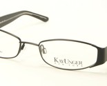 Nuovo Kay Unger New York K126 Nero Occhiali da Sole Montatura 51-18-130m... - $81.59