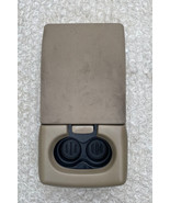 2004-2008 Ford F 150 Center Console JUMP SEAT Armrest w/2 Cup Holder TAN - $128.70