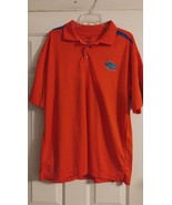 Pro Edge Men&#39;s UF Florida Gators Orange Polo Collar Shirt Sz L - €8,10 EUR