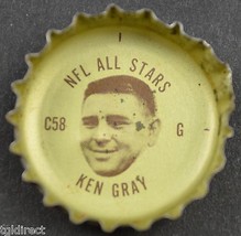 Vintage Coca Cola NFL All Stars Bottle Cap St. Louis Cardinals Ken Gray Coke - $6.89