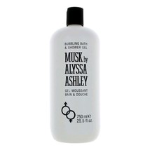 Musk by Alyssa Ashley, 25.5 oz Bubbling Bath &amp; Shower Gel for Women - £34.92 GBP