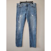 A/X Armani Exchange Jeans Mens 33 x 32 Blue J14 Distressed Denim Skinny - $33.99 A/X Armani Exchange Jeans Mens 33 x 32 Blue J14 Distressed Denim Skinny - $33.99