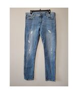 A/X Armani Exchange Jeans Mens 33 x 32 Blue J14 Distressed Denim Skinny - €29,41 EUR