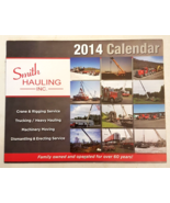 Smith Hauling Crane Rigging Machinery Trucking 2014 Wall Calendar same a... - £11.63 GBP