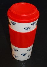 NBA Atlanta Hawks 16 Oz Plastic Tumbler Travel Cup Hot/Cold Coffee Mug With Lid - £4.54 GBP