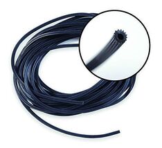 Phifer 3007684 0.125" (1/8" ) Diameter by 25-Feet Screening Spline, Black - $8.95