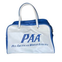 White Panam Pan Am Explorer Orion Travel Carryon Bag Vintage Duffel Discontinued - £112.17 GBP