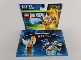 LEGO Dimensions #71232 Legends of Chima Fun Pack: Eris &amp; Eagle Intercept... - £12.68 GBP