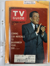 ORIGINAL Vintage June 17, 1967 TV Guide Ed Sullivan - £23.45 GBP