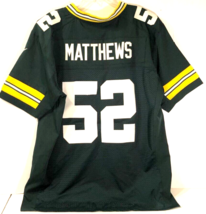 $20 Clay Matthews #52 Green Bay Packers NFL NFC Stitched Nike Jersey 44 - £16.68 GBP
