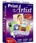 PRINT ARTTIST PLATINNUM EDITION v23. ALL YOU NEED IN 1 BOX.  FAST SHIPPING. - $38.21
