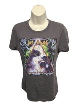 Def Leppard Womens Medium Gray TShirt - £15.74 GBP