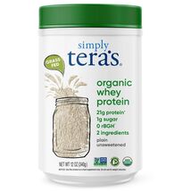 3/27 simply tera's Organic Whey Protein Powder - Grass Fed Whey Protein ... - $24.74