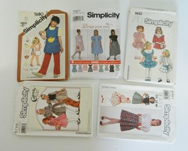 5 Girls Simplicity Patterns Sizes 3 to 14 Cinderella Easy to Sew Design Your Own - £13.17 GBP