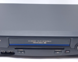 Panasonic PV-V4521 4-Head Hi-Fi Stereo Omnivision VHS Blue Line No Remot... - $38.30