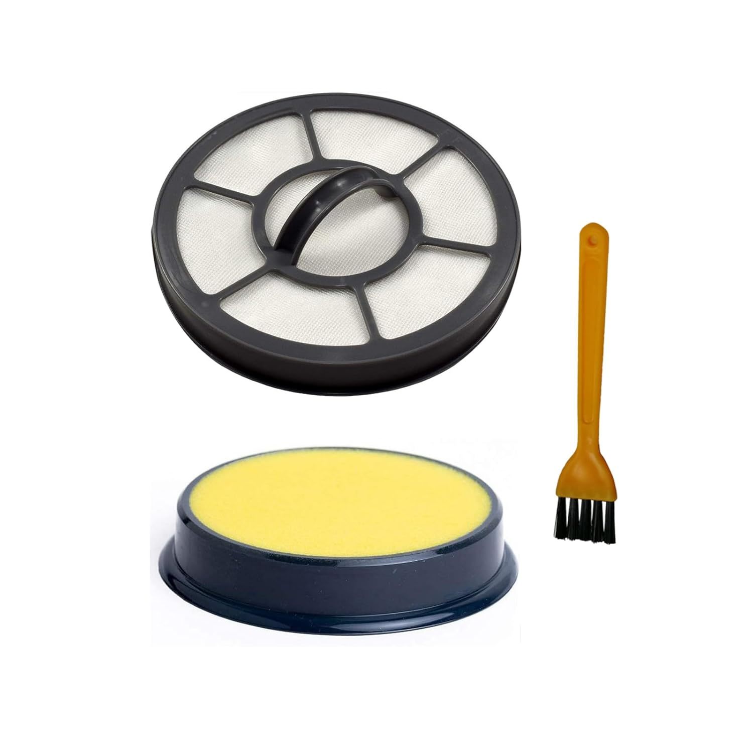 Dcf-25 Ef-7 Uprights Vacuum Filter And A Brush Compatible With Eureka Suctionsea