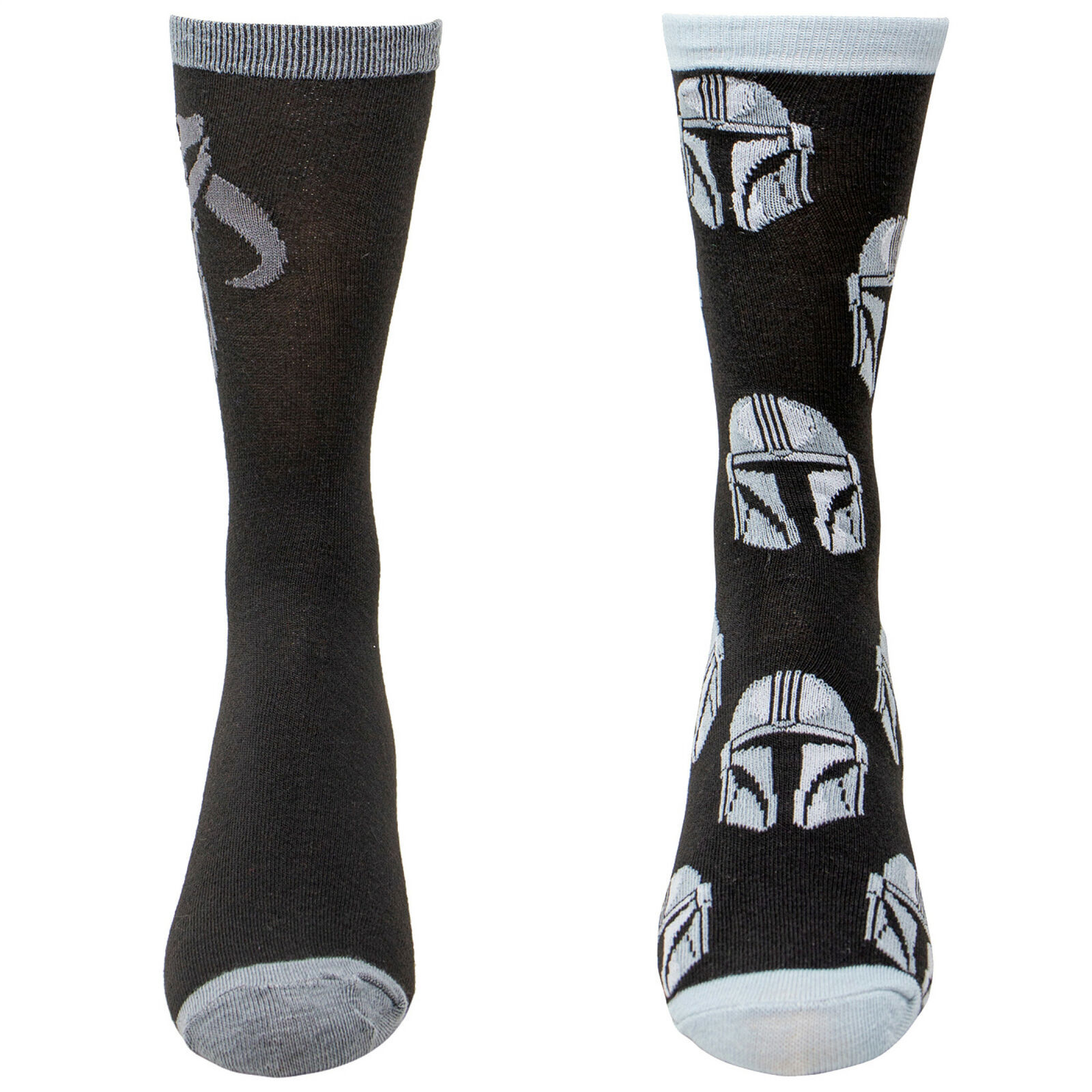 Star Wars Mandalorian 3-Pack Dress Sock and Mythosaur Lapel Pin Gift Set
