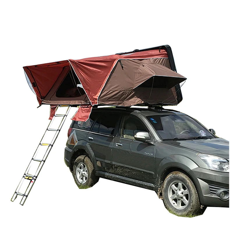 High quality aluminum car outdoor rooftop tent camping 2-3 person roof top tent - £4,867.43 GBP