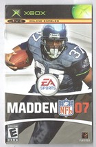 Ea Sports Madden Hfl 2007 Video Game Microsoft Xbox Manual Only - £7.59 GBP