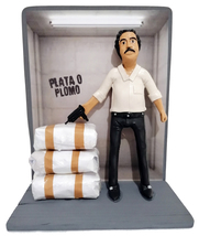  Figurine Handmade - Action Figure - Pablo Escobar - Plata o Plomo - £53.97 GBP