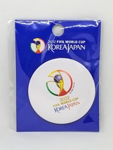 2002 Fifa World Cup Korea Japan Logo Pin Badge Button (08) - Brand New - £9.30 GBP
