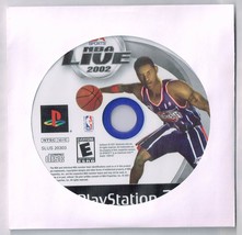 NBA live 2002 PS2 Game PlayStation 2 Disc Only - $9.70