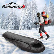 Lightweight Winter Synthetic Sleeping Bag - Perfect for Winter Camping A... - £96.58 GBP