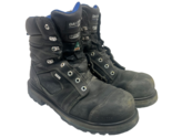 DAKOTA Men&#39;s 8&quot; 557 STCP HD3 Vibram Work Boots Black Size 10M - $47.49