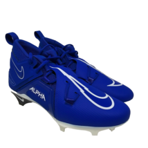Nike Alpha Menace Pro 3 Game Men's Size 10.5 Royal Blue CT6649-414 Cleats New - $61.68